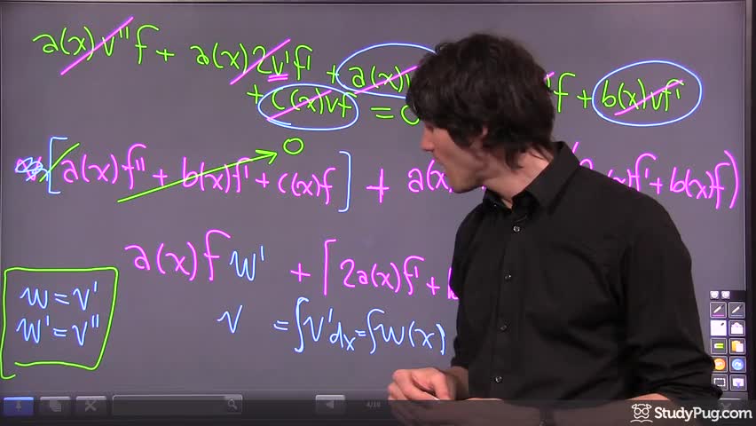 Deriving the reduction of order method for second-order ODEs