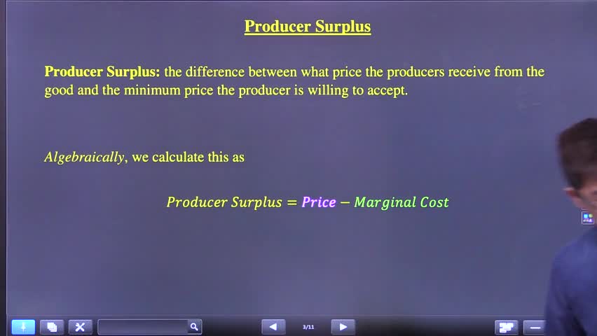 Intro to consumer surplus: definition and graphical calculation