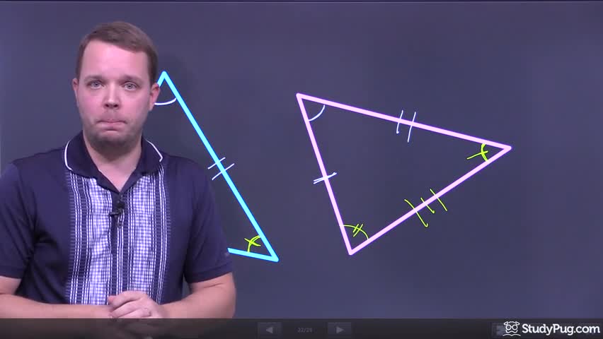 Intro to triangle congruence proofs: SSS, SAS, ASA, AAS, and HL