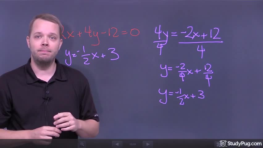 Intro to the three possible solutions of linear systems
