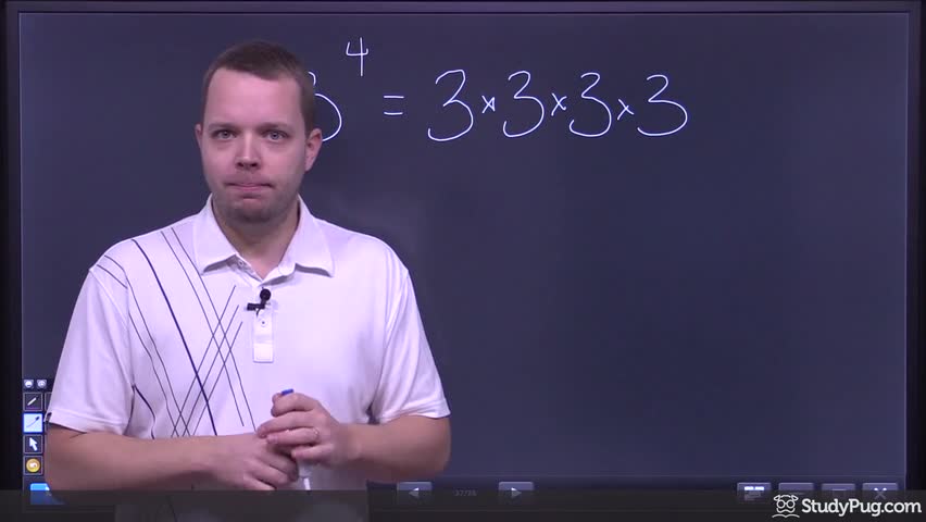 Understanding the difference between powers, bases, and exponents