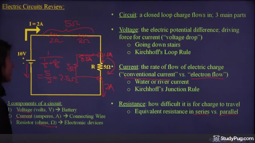 Intro to voltage, current, and resistance in circuits