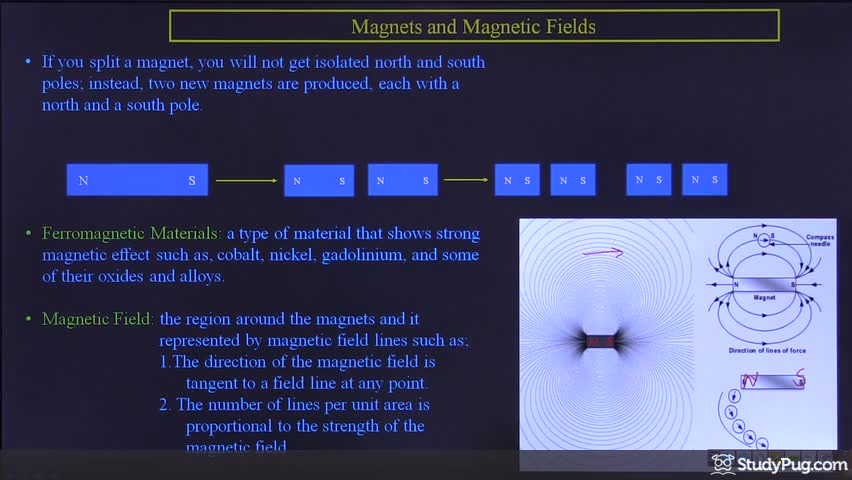Intro to magnets, poles, and magnetic field lines