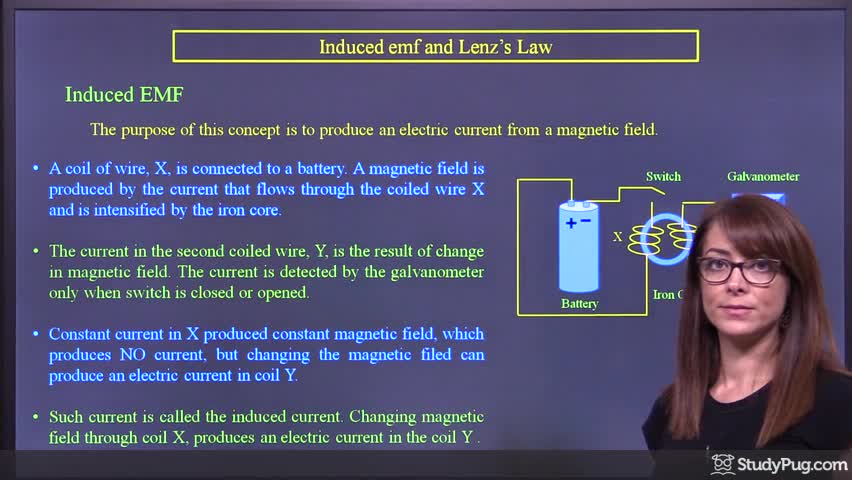 Intro to electromagnetic induction and changing magnetic flux