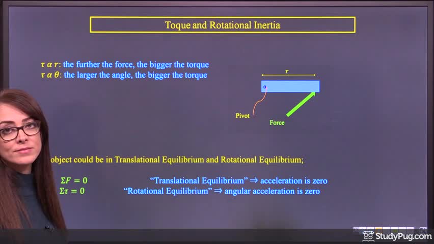 Intro to torque, its formula, and equilibrium conditions