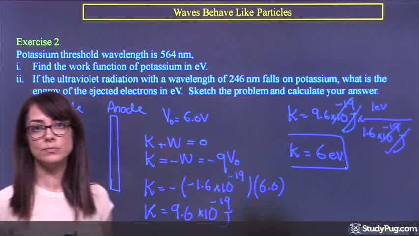 Finding the net electric force on a charge from two nearby charges